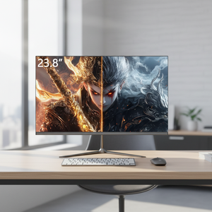 Monitor de Pantalla Delgada sin Marco para Oficina, Monitor LED para <span class=keywords><strong>PC</strong></span> de <span class=keywords><strong>24</strong></span> <span class=keywords><strong>Pulgadas</strong></span>, Pantalla LCD para Juegos de 22 <span class=keywords><strong>Pulgadas</strong></span>, 100hz, HDR - Product Image 1