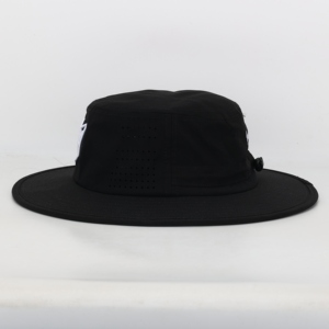 Gorro de Pescador Unisex de Poliéster de Alta Calidad con Certificación BSCI, Ala Ancha, Logotipo Personalizado Cortado con Láser, Bordado, Impermeable, Deportivo - Product Image 3