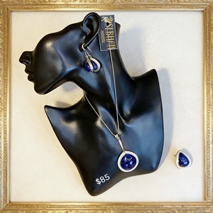 Collar con Colgante de Perlas de Agua Dulce y Plata Hecho a Mano en Etiopía, Elegante para Uso Diario |   FOB Adís Abeba - Product Image 3