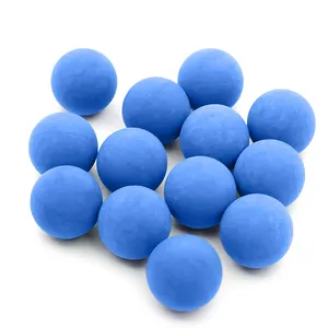 Manufacturer High Quality FKM Silicone Rubber Balls Solid Round Natural Rubber Non Toxic Colored Balls