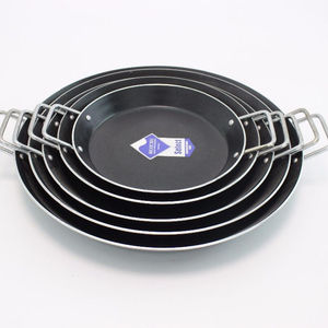 High Quality Pressed Aluminum Marble Non-Stick Coating <strong>Paella</strong> <strong>Pan</strong> Marble Frying <strong>Pan</strong> for Kitchen Cookware Set - Product Image 1