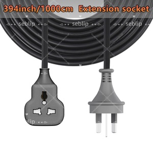 ปลั๊ก AU แหล่งจ่ายไฟ AC ช่องเสียบปลั๊กเดี่ยวอเนกประสงค์สูงสุด1-10เมตรต่อขยายกลางแจ้งสำหรับโต๊ะทำงานอเนกประสงค์ - Product Image 4