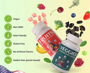 Suplemento vitamínico de frutas y verduras para el cuidado de la salud todos los días - Product Image 2