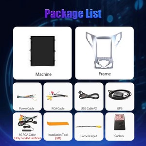 トズンテス 2011-2013 2DIN ACTU 9,7 インチカーマルチメディアプレーヤー - Product Image 4