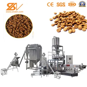 2023 Hot Products 2-6t/h Automatic Pet Dog Cat Food Fish Shrimp Aquatic Feed Making Extruder Machine Production Line