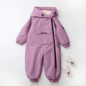 เสื้อแจ็คเก็ตกันหนาวเด็กผู้หญิง1-4ปี, จั๊มสูทสำหรับเด็กวัยหัดเดิน - Product Image 4