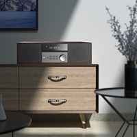 Système Audio Hi-Fi Haute Qualité, Mini Chaîne Stéréo Maison avec Lecteur CD, Bluetooth/USB