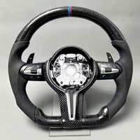 Volant sport en fibre de carbone M Performance M Power compatible avec E39 E46 E60 E63 E70 E90 E92 F10 F11 F15 F20 F22 F30 F36