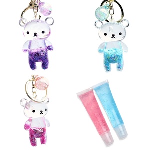 Trang điểm lâu dài Shinny nhãn hiệu riêng tùy chỉnh logo thời trang son bóng với Keychain sang trọng Son bóng Son dưỡng môi - Product Image 5
