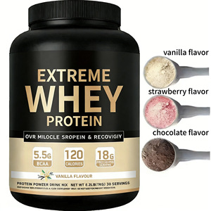 Proteína de Suero de Leche Aislada para Aumentar Masa Muscular, Mejora la Inmunidad, Aumento de Peso, Suplemento Deportivo, 5 lb, Certificado GMP, OEM - Product Image 4