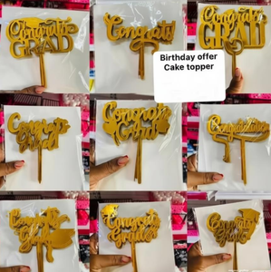 Décorations de gâteau personnalisées en acrylique, 10 pièces/sac, écologiques, thème religieux « Dieu bénisse mon baptême », pour fêtes et événements. - Product Image 2