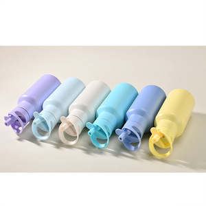 Customized 350ml Double Wall Cup 304 Stainless Steel <b>Insulated</b> Water <b>Bottle</b> <b>With</b> <b>Straws</b> - Product Image 4