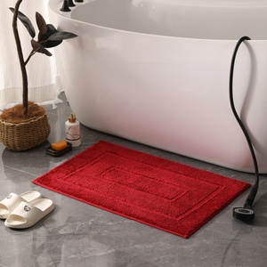 Lusso Super soffice tappeto da bagno a righe di alta qualità assorbente in microfibra Hotel antiscivolo soffici tappetini da bagno moderni in grande pelliccia - Product Image 2