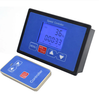 DC 6.5V-55V 30A LCD affichage numérique 0 ~ 100% tachymètre télécommande sans fil réglable régulateur de moteur à courant continu contrôleur de vitesse PWM