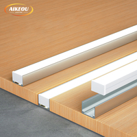 Support de montage en aluminium pour ruban LED néon, vente en gros d'usine, 5V/12V/24V, intensité variable