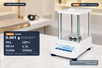 Balance analytique JA5003, précision 0,001 g (1 mg), balance de laboratoire 500 g avec écran de protection en verre, vente en gros