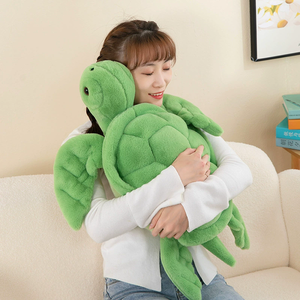 Divertido y Popular Peluche <span class=keywords><strong>de</strong></span> Tortuga Verde, Juguete <span class=keywords><strong>de</strong></span> Peluche Suave para Aliviar el Estrés, Peluche Súper Suave con Forro <span class=keywords><strong>de</strong></span> Malla, Animal <span class=keywords><strong>de</strong></span> Peluche para Usar - Product Image 5