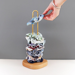 Affichage de bijoux de <span class=keywords><strong>corde</strong></span> de tête en <span class=keywords><strong>bois</strong></span> de bureau colorectal support de stockage d'<span class=keywords><strong>anneau</strong></span> de cheveux en <span class=keywords><strong>bois</strong></span> massif de Style japonais - Product Image 4