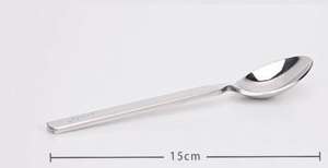 304 in acciaio inox occidentale coltello da cibo e forchetta cucchiaio Fang Bing Anti-scottatura piccolo cucchiaio forchetta alta forchetta a manico lungo - Product Image 5