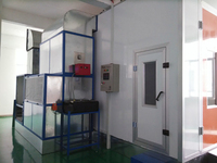 Four de peinture pour voiture diesel personnalisé en usine Cabine de peinture pour voiture Salle de cuisson