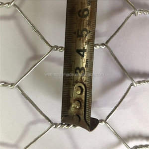 ลวดตาข่ายกัลวาไนซ์แบบม้วน ขนาด 60 ซม. x <span class=keywords><strong>50</strong></span> เมตร ลวดตาข่ายกัลวาไนซ์แบบหกเหลี่ยมบิดเกลียวสามชั้น - Product Image 6