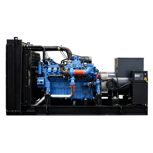 Générateur diesel silencieux industriel série KD-M 600-1250 KVA, haute tension, auto-entraîné, télécommandé, conteneurisé, prix usine - Product Image 1