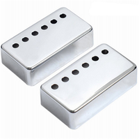 Bonne qualité 50MM 52MM LP Guitare Électrique Pickup Métal Couverture Extérieure Pour Epiphone Les Paul
