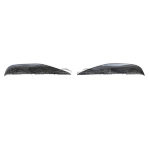 For X3M X4M F97 F98 Auto Tuning Luxury Carbon Fiber Front Bumper Side <b>Splitters</b> Canards Trims Spoiler Black High Polished New - Product Image 5