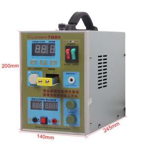 Точечная сварочная импульсная батарея SUNKKO 788H, точечные сварочные аппараты со светодиодным освещением, зарядка литиевой батареи 18650 + тестер батареи 110 В 220 В - Product Image 4