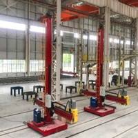 Nouveau manipulateur de soudage à colonne robuste, machine de soudage MIG automatisée pour tuyaux et réservoirs, avec glissière transversale motorisée pour tour éolienne