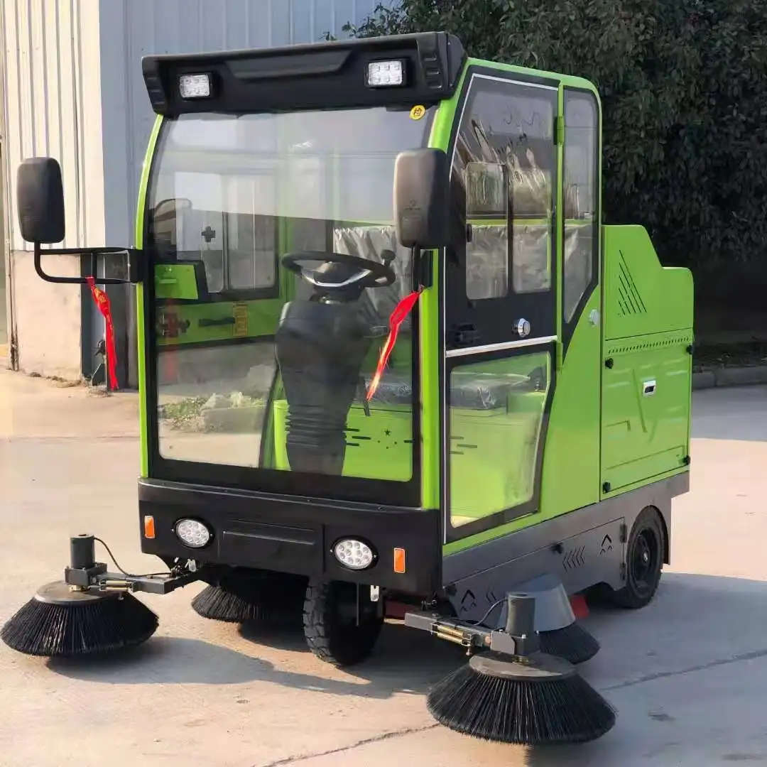 Easy operation automatic auto sweeper machine road cleaning machine road sweeper truck