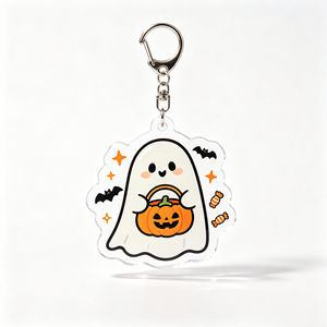 Porte-clés en acrylique Halloween, best-seller, cadeau populaire pour les événements festifs - Product Image 3