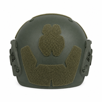 Casco Táctico AT-FG — Construcción en UHMWPE/Aramida/Kevlar, Equipo Funcional para Exteriores, para Simulación de Entrenamiento y Protección