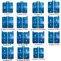 Vente en gros de ruban adhésif + autocollant de porte de batterie pour Iphone série 12 13 14 15 colle de couverture arrière pièces de rechange de téléphone portable