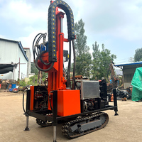 Modèle diesel de forage de puits d'eau, appareil de forage hydraulique DTH, appareil de forage de puits d'eau à vendre