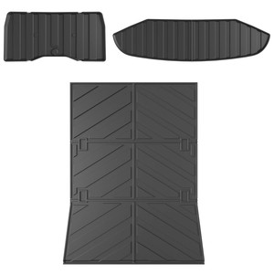 Tappetino portabagagli posteriore del tappetino portabagagli anteriore compatibile con il rivestimento del letto TPE <span class=keywords><strong>Tesla</strong></span> Cybertruck a 2023 2024 - Product Image 2
