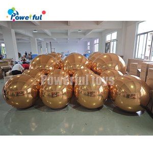 Bolas brillantes grandes Globo de espejo gigante hermético Esfera sellada de PVC grande para eventos - Product Image 6