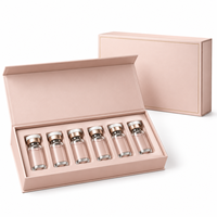 Boîte d'emballage personnalisée pour flacon de sérum en or rose, boîte cadeau en papier de qualité supérieure avec impression d'étiquette pour flacon