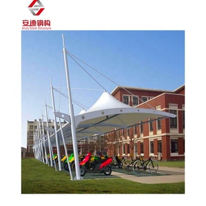 Kết cấu thép khung căng màng cấu trúc nhà để xe, tán & carports nhà kho xây dựng - Product Image 5