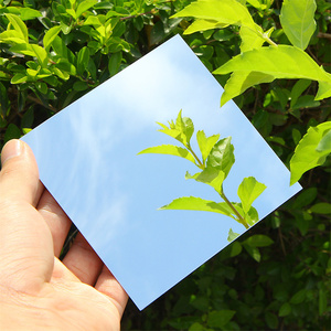 PETG Mylar-Hoja de <span class=keywords><strong>espejo</strong></span> de plástico reflectante PETG, superficie dura, acrílico, <span class=keywords><strong>dorado</strong></span> y plateado, <span class=keywords><strong>espejo</strong></span> flexible bidireccional - Product Image 1
