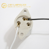 Douille de lampe Jinyi E26 en céramique, support de lampe de haute qualité 600V 660W, douilles de lampe à vis Edison, bases de lampe