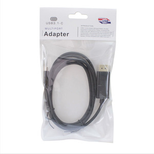 Type C To Dp Cable 1.8M <b>4K</b> <b>Hdmi</b> Alternate For Computer Laptop Tv Projector Connection Oxygen Free Copper Braid Shielding - Product Image 4