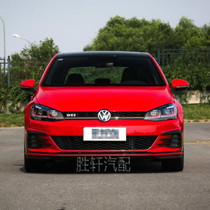 Calandre avant en nid d'abeille pour Volkswagen Golf 7.5 GTI 2018-2019, en plastique ABS, amélioration du pare-chocs - Product Image 4