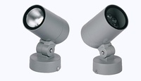 Projecteur LED IP65 RGB DMX à économie d'énergie 9W/12W/27W Spots de jardin avec corps en verre et aluminium pour application paysagère