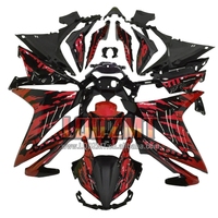 Corps d'injection pour HONDA CBR 500R 500 CBR500 R RR rouge brillant 16 17 18 84LQ.1 500CC cadre CBR500R 2016 2017 2018 carénages OEM