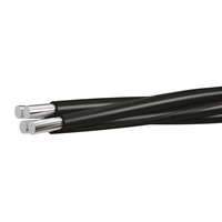 Cable de Aluminio ABC para Sistemas Aéreos de Baja Tensión, XLPE 0.6 1 kV, para Instalación en Postes y Fachadas de Viviendas