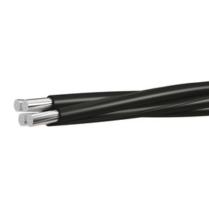 สายไฟฟ้าแรงดันต่ำชนิดมัด อลูมิเนียมอัลลอยด์ ABC หุ้มฉนวน XLPE 0.6/1 kV สำหรับติดตั้งบนเสาไฟฟ้าภายนอกอาคาร - Product Image 1