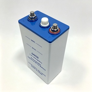 Batterie rechargeable alcaline nickel-cadmium (NiCD) à faible décharge 50AH GN50 1.2V KPL50 KL50P IEC60623 Alimentation de secours - Product Image 2