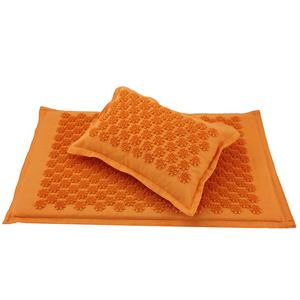 Fabrika doğrudan özelleştirilmiş pamuk keten Acupressure masaj matı yastık takımı akupunktur başak yatak Yoga minderi ağrı kesici - Product Image 2
