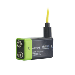 Zhuonite 9V Rechargeable Battery 400mAh USB Charging For Multimeter And Electronic Devices - Product Image 5